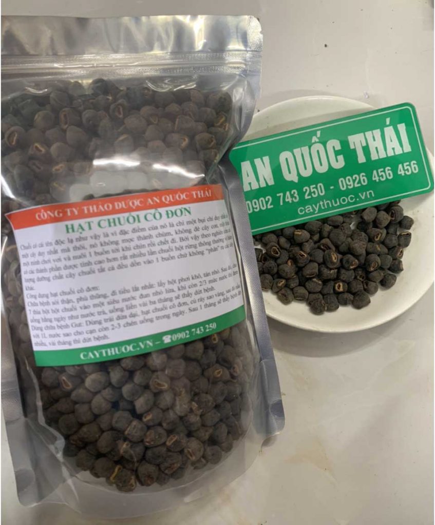 hột chuối cô đơn Hột chuối cô đơn