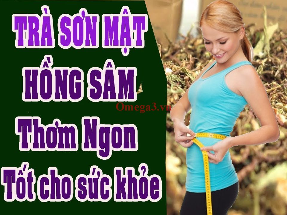 Trà sơn mật hồng sâm có tác dụng gì? Uống có tốt không? Mua ở đâu?