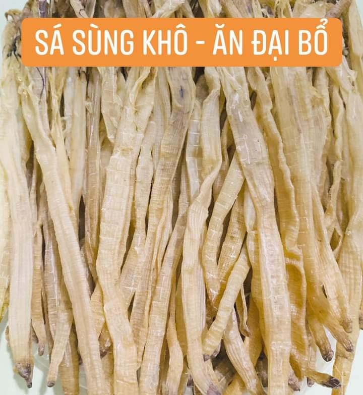 bán sá sùng khô
