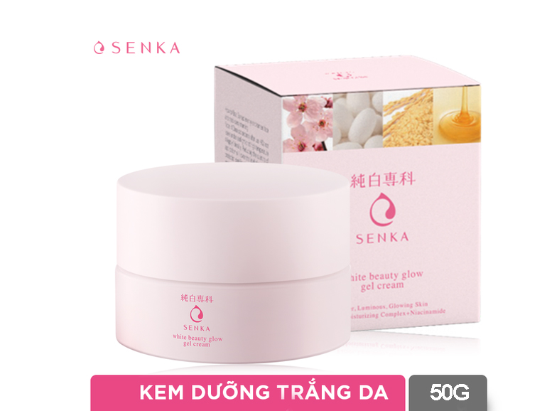 Kem dưỡng trắng da Senka