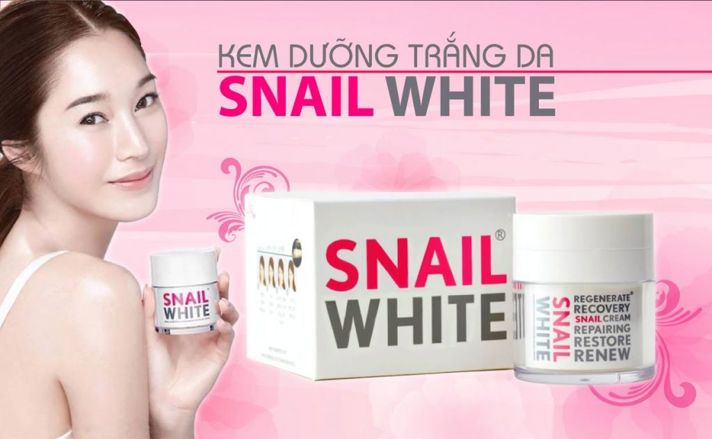 Kem dưỡng trắng da mặt Thái Lan - Snail White