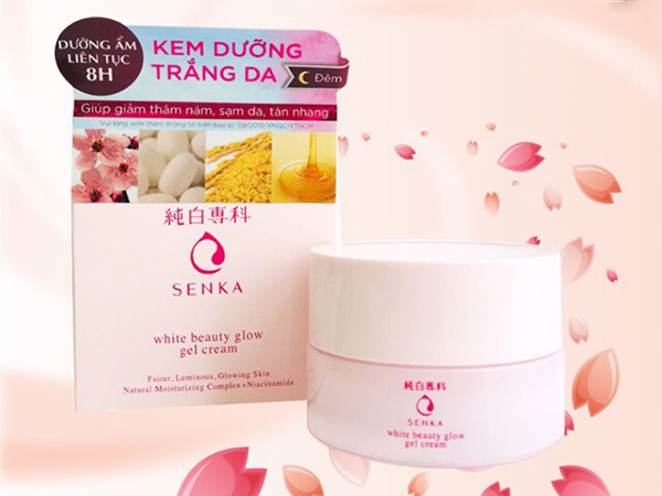 Shiseido Senka White Beauty Glow Gel Cream