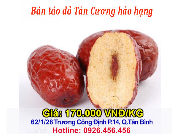 táo đỏ tân cương giá